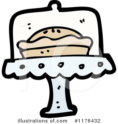 Royalty-Free (RF) Pie Clipart Illustration by lineartestpilot - Stock Sample #1176432