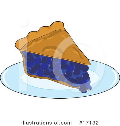 Royalty-Free (RF) Pie Clipart Illustration by Maria Bell - Stock Sample #17132
