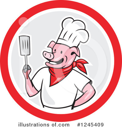 Pig Clipart #1245409 by patrimonio