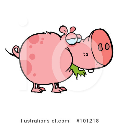 Pig Clipart #101218 by Hit Toon