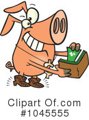 Pig Clipart #1045555 by toonaday