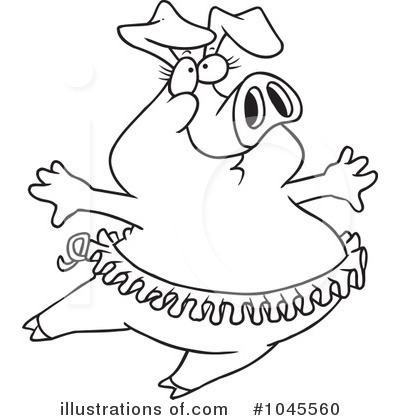 Ballet Clipart #1045560 by toonaday
