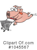 Pig Clipart #1045567 by toonaday