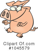 Pig Clipart #1045579 by toonaday