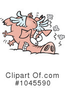 Pig Clipart #1045590 by toonaday
