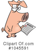 Pig Clipart #1045591 by toonaday