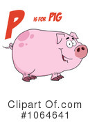 Pig Clipart #1064641 by Hit Toon