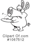 Pig Clipart #1067512 by toonaday