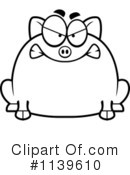 Pig Clipart #1139610 by Cory Thoman