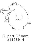 Pig Clipart #1168914 by djart