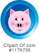Pig Clipart #1179736 by Lal Perera