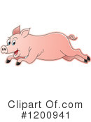 Pig Clipart #1200941 by Lal Perera