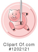 Pig Clipart #1202121 by Lal Perera