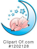 Pig Clipart #1202128 by Lal Perera