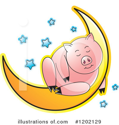 Moon Clipart #1202129 by Lal Perera