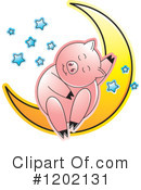 Pig Clipart #1202131 by Lal Perera