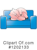 Pig Clipart #1202133 by Lal Perera