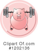 Pig Clipart #1202136 by Lal Perera