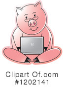 Pig Clipart #1202141 by Lal Perera