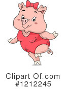 Pig Clipart #1212245 by BNP Design Studio