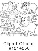 Pig Clipart #1214250 by visekart