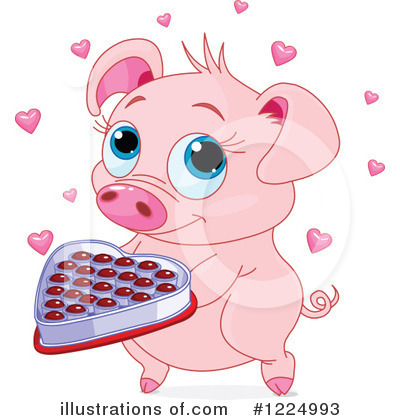 Pig Clipart #1224993 by Pushkin