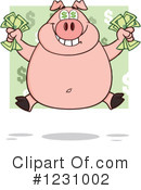 Pig Clipart #1231002 by Hit Toon