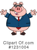 Pig Clipart #1231004 by Hit Toon