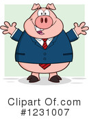 Pig Clipart #1231007 by Hit Toon