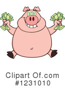 Pig Clipart #1231010 by Hit Toon