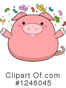 Pig Clipart #1246045 by BNP Design Studio