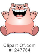Pig Clipart #1247784 by Cory Thoman