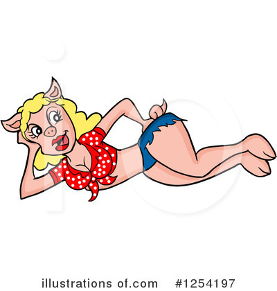 Hillbilly Clipart #1254197 by LaffToon