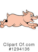 Pig Clipart #1294136 by LaffToon
