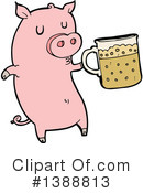 Pig Clipart #1388813 by lineartestpilot