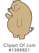 Pig Clipart #1388821 by lineartestpilot