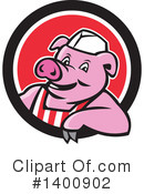 Pig Clipart #1400902 by patrimonio