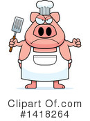 Pig Clipart #1418264 by Cory Thoman