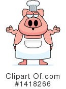 Pig Clipart #1418266 by Cory Thoman