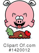 Pig Clipart #1420012 by Cory Thoman