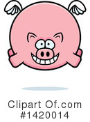 Pig Clipart #1420014 by Cory Thoman