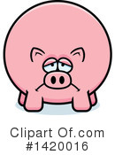 Pig Clipart #1420016 by Cory Thoman