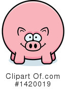 Pig Clipart #1420019 by Cory Thoman