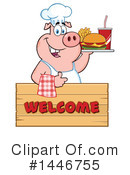 Pig Clipart #1446755 by Hit Toon
