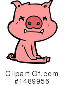 Pig Clipart #1489956 by lineartestpilot