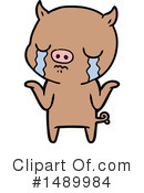 Pig Clipart #1489984 by lineartestpilot