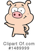 Pig Clipart #1489999 by lineartestpilot
