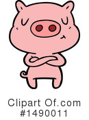 Pig Clipart #1490011 by lineartestpilot