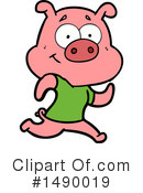Pig Clipart #1490019 by lineartestpilot