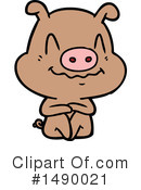 Pig Clipart #1490021 by lineartestpilot
